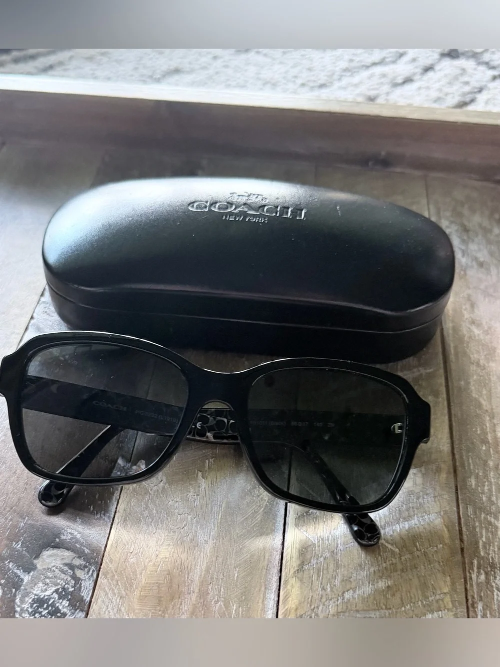 Coach Black Sunglasses HC 8232